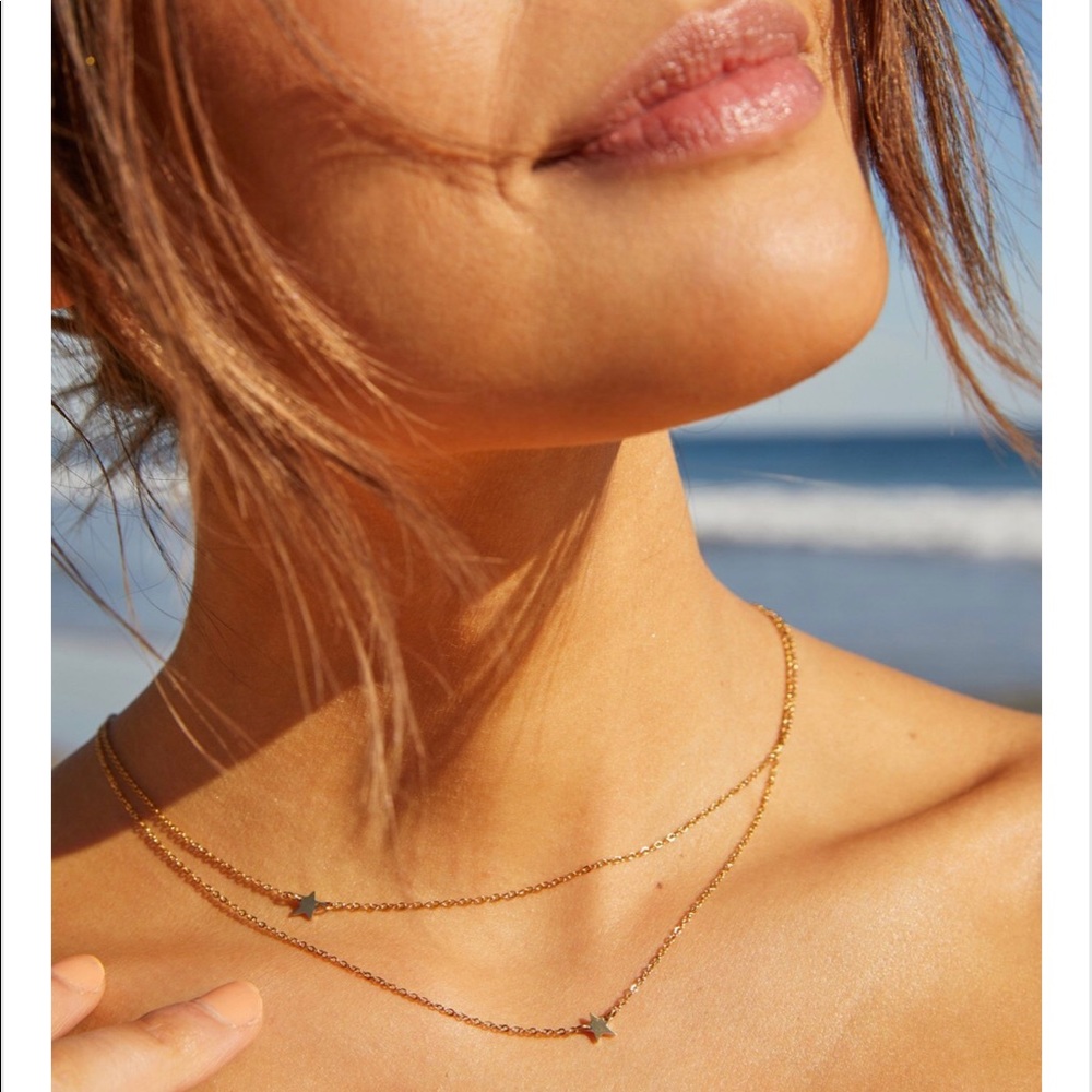 *New* Jennifer Zeuner Star Double Necklace